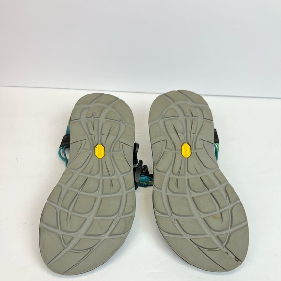 Chaco Women's Strappy Sandals - Blue and Black Size 7 - Picture 5 of 7